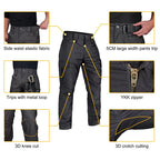 Men's Flex Tactical Cargo Pants – Lightweight Stretch Work & Outdoor Hiking Trousers