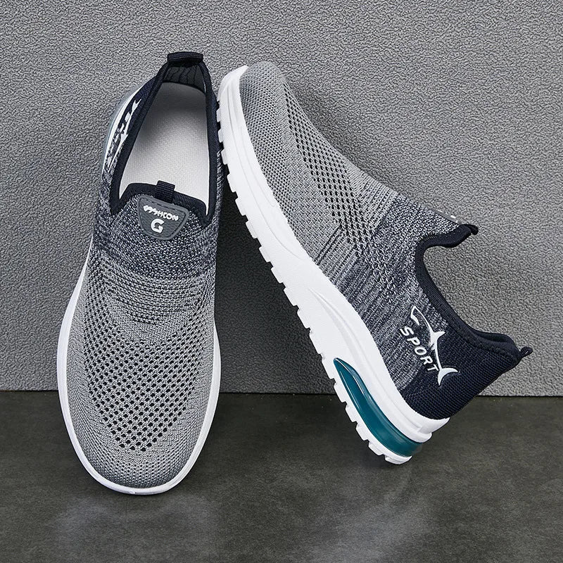 Mens Summer Shoes, Comfortable Lazy Shoes, Breathable Mesh Casual Sports Shoes Man, Cheap Shoes for Men, Clearance