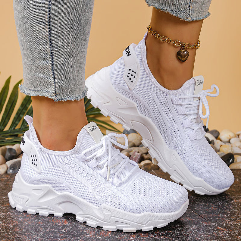 Women's Versatile Sports Shoes Breathable Single Mesh Dad Shoes Casual Women's Shoes for Comfort and Style