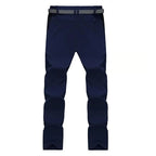 Men water resistant tactical cargo pants quick dry hiking trousers