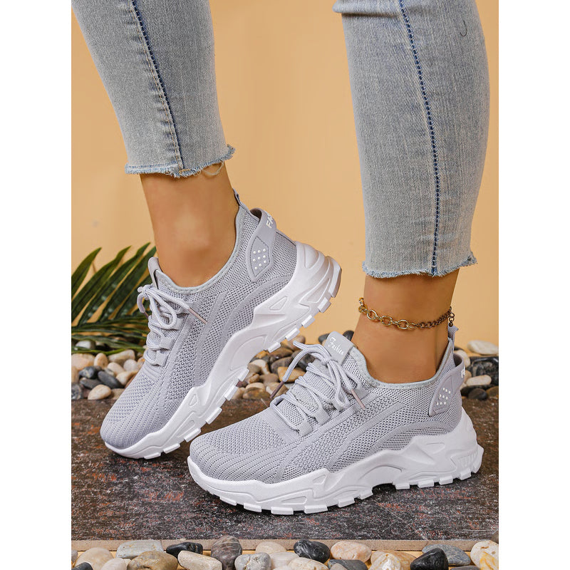 Women's Versatile Sports Shoes Breathable Single Mesh Dad Shoes Casual Women's Shoes for Comfort and Style