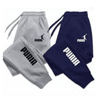 PUAIA StreetFlex Mens Jogger Pants Loose Fit Autumn Winter Sports Trousers