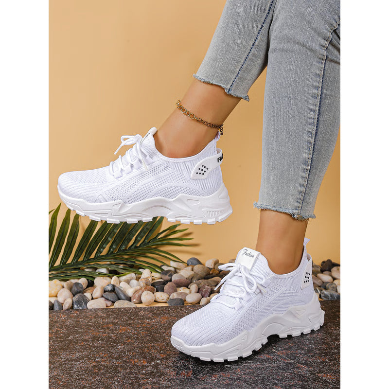 Women's Versatile Sports Shoes Breathable Single Mesh Dad Shoes Casual Women's Shoes for Comfort and Style