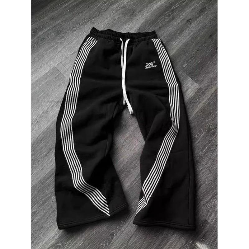 Y2K Embroidered Tactical Joggers – Camo Functional Casual Sweatpants for Men & Women