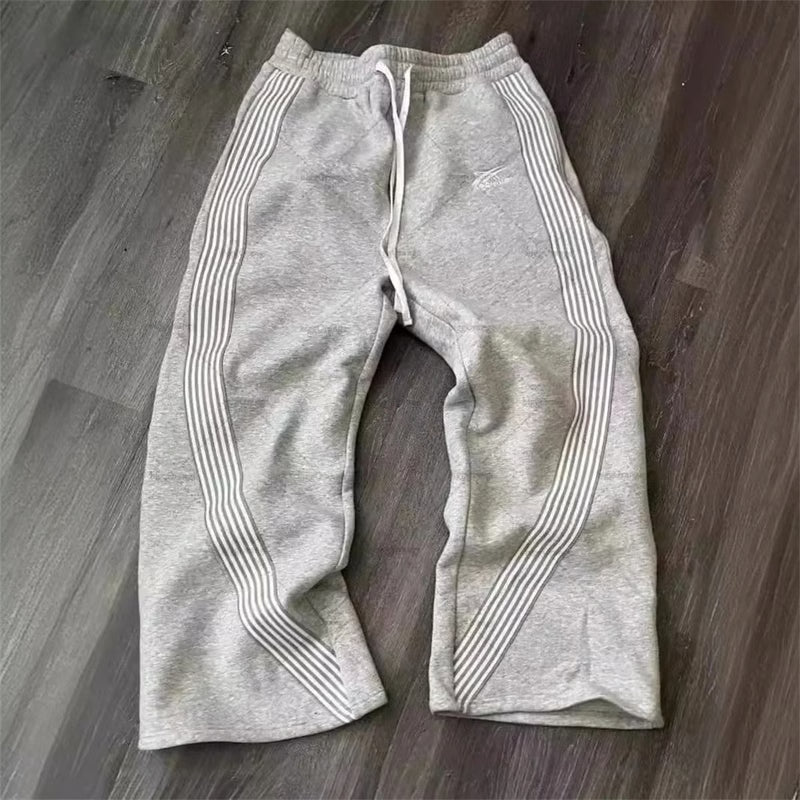 Y2K Embroidered Tactical Joggers – Camo Functional Casual Sweatpants for Men & Women