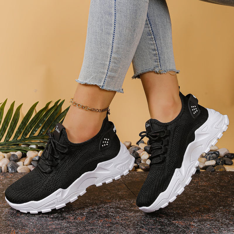 Women's Versatile Sports Shoes Breathable Single Mesh Dad Shoes Casual Women's Shoes for Comfort and Style