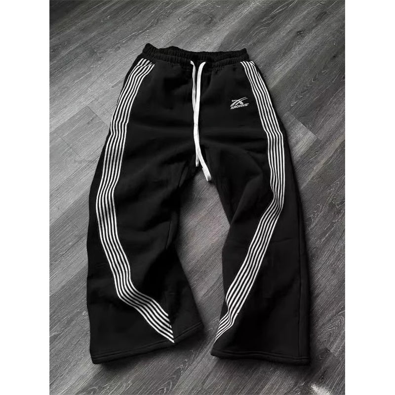 Y2K Embroidered Tactical Joggers – Camo Functional Casual Sweatpants for Men & Women