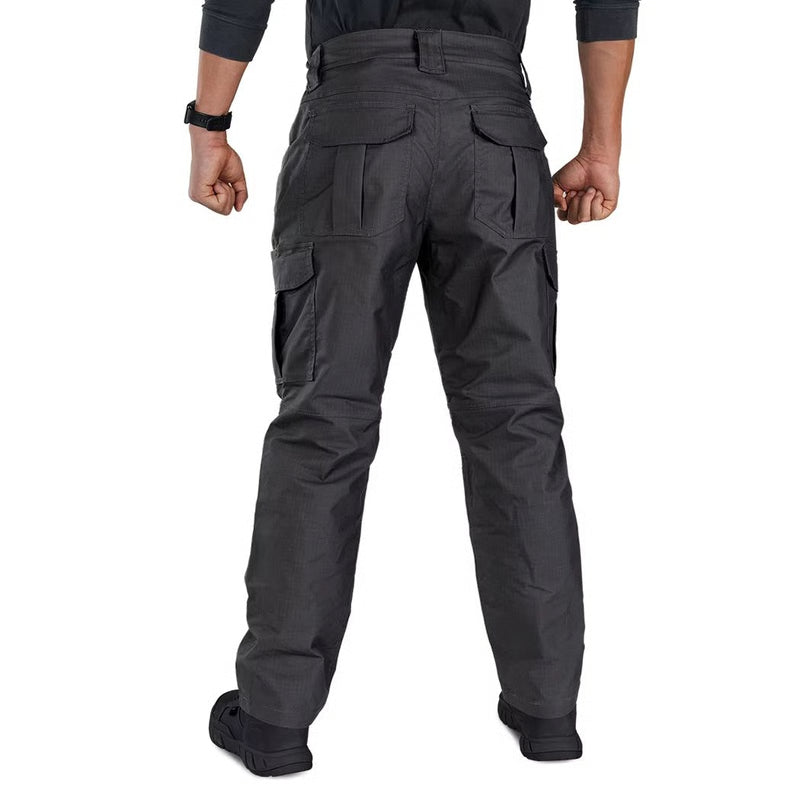 Men's Flex Tactical Cargo Pants – Lightweight Stretch Work & Outdoor Hiking Trousers